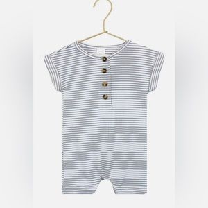 Lou Lou & Company Porter Ribbed Romper 6-12 months
